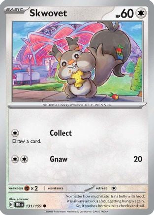 Skwovet (131) Reverse Holofoil - Journey Together