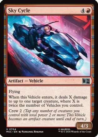 Sky Cycle (704) - Commander: Marvel Super Heroes