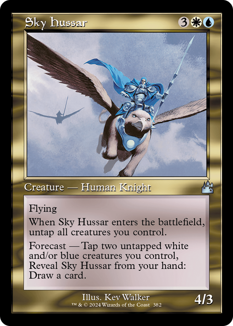 Sky Hussar (Retro) (382) Foil - Ravnica Remastered