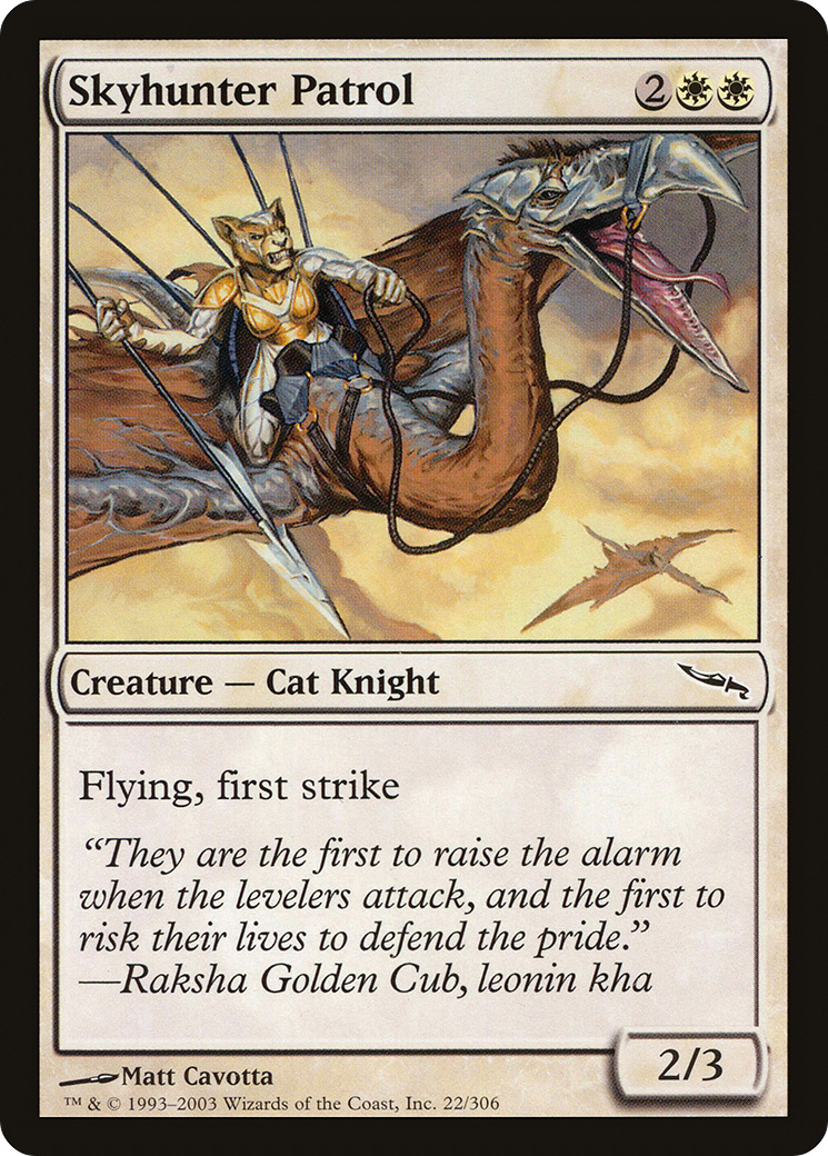 Skyhunter Patrol (022) Foil - Mirrodin