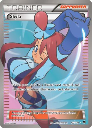 Skyla (Full Art) (122) Holofoil - BREAKpoint