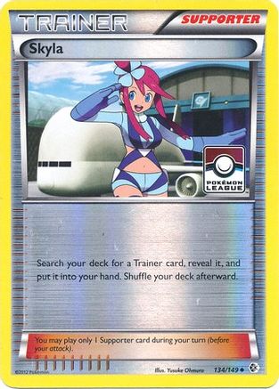 Skyla (Pokemon League) (134) Reverse Holofoil - Boundaries Crossed