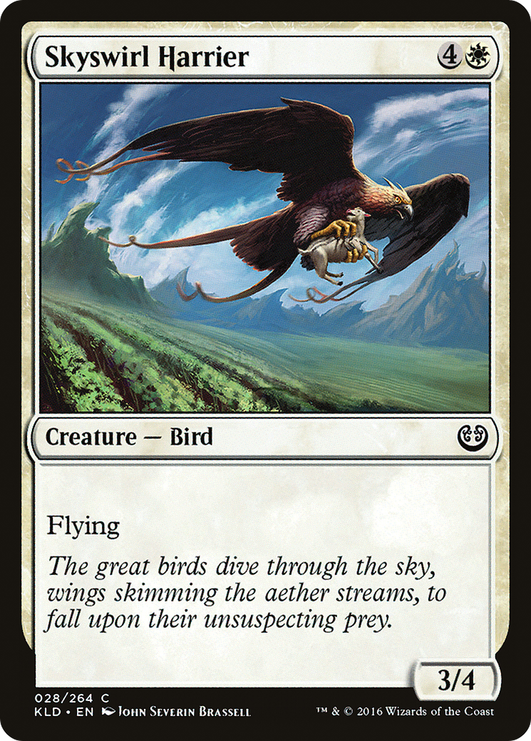 Skyswirl Harrier (028) - Kaladesh