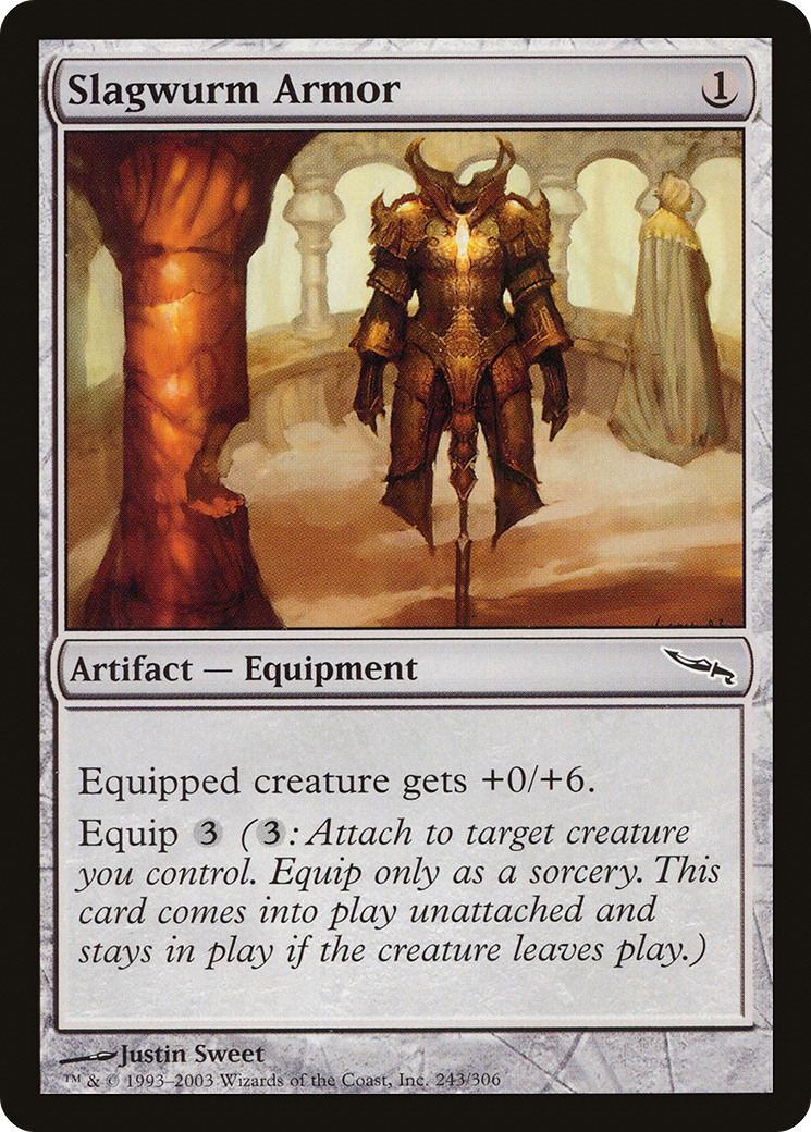 Slagwurm Armor (243) - Mirrodin