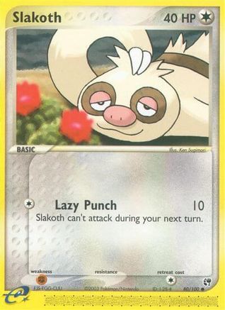 Slakoth (80) Reverse Holofoil - Sandstorm