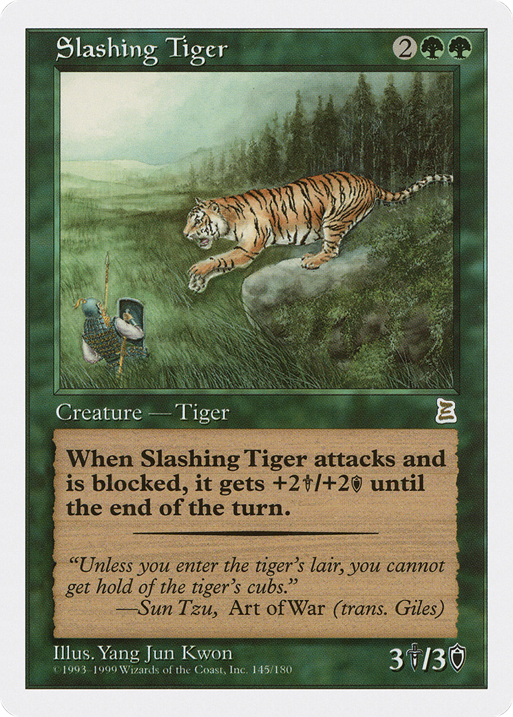 Slashing Tiger (145) - Portal Three Kingdoms