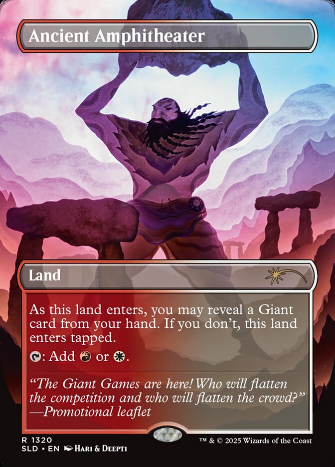 Ancient Amphitheater (1320) Foil - Secret Lair Drop