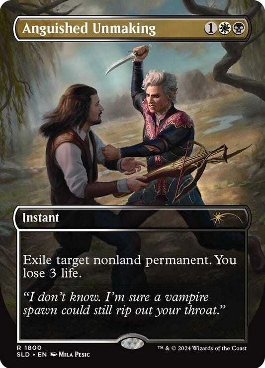 Anguished Unmaking (1800) Foil - Secret Lair Drop Series