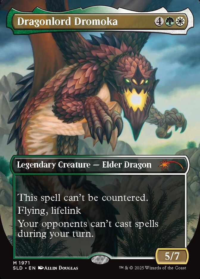 Dragonlord Dromoka // Dragonlord Dromoka (1971) - Secret Lair Drop