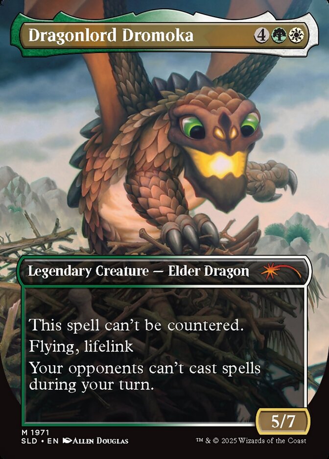 Dragonlord Dromoka // Dragonlord Dromoka (1971) - Secret Lair Drop