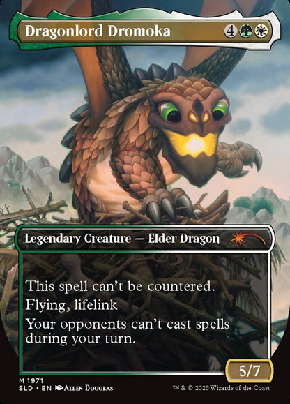 Dragonlord Dromoka // Dragonlord Dromoka (1971) - Secret Lair Drop