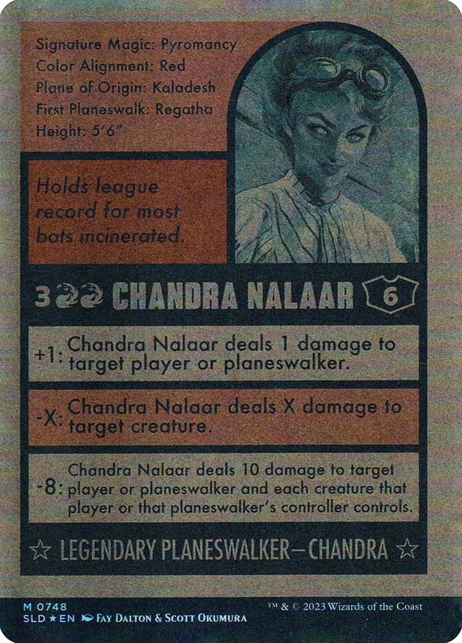 Chandra Nalaar // Chandra Nalaar (748) Foil - Secret Lair Drop