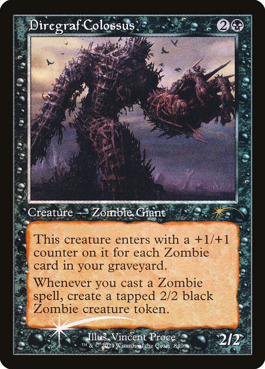 Diregraf Colossus (Retro) (840) Foil - Secret Lair Drop
