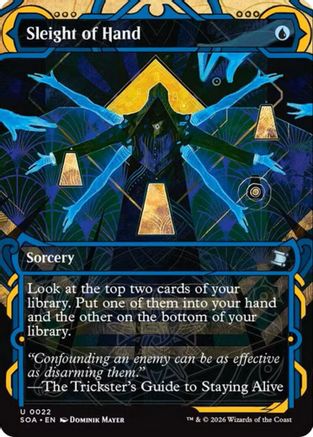 Sleight of Hand (022) Foil - Secrets of Strixhaven: Mystical Archive