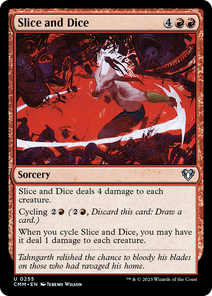 Slice and Dice (255) - Commander Masters