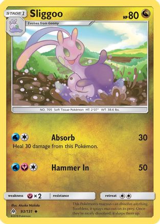 Sliggoo (93) Reverse Holofoil - Forbidden Light