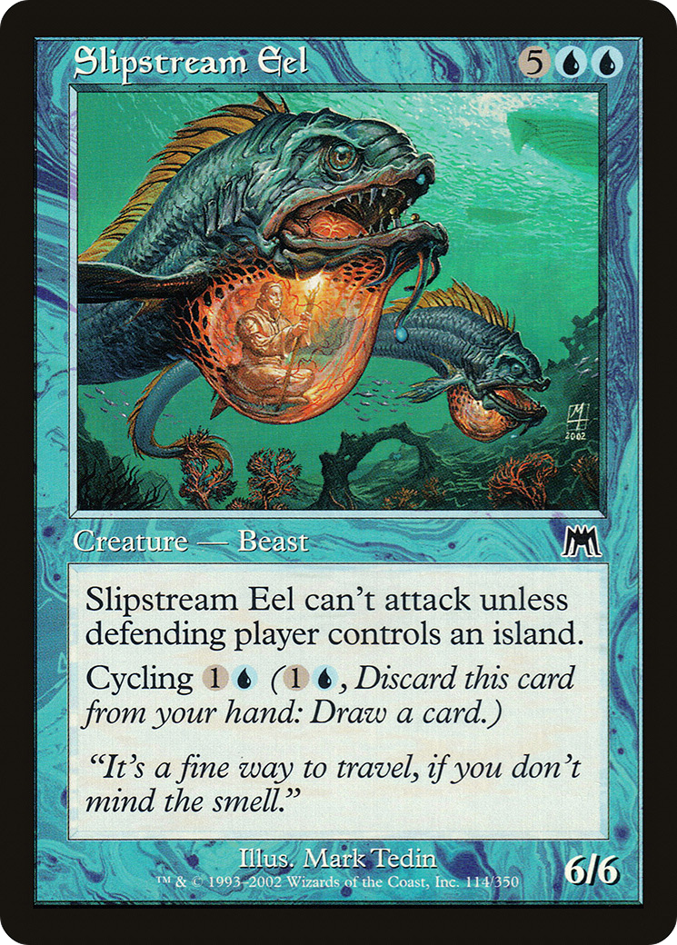 Slipstream Eel (114) Foil - Onslaught