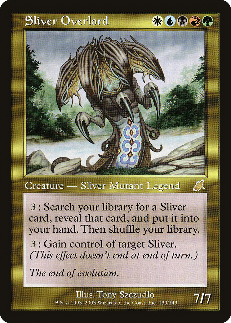 Sliver Overlord (139) - Scourge