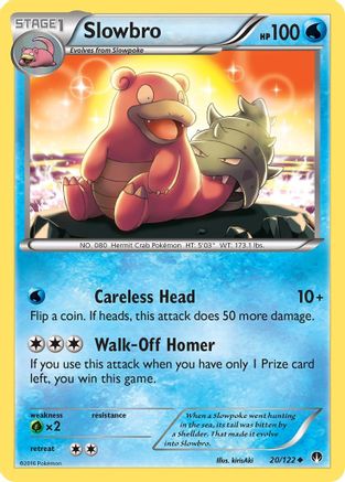 Slowbro (20) Reverse Holofoil - BREAKpoint