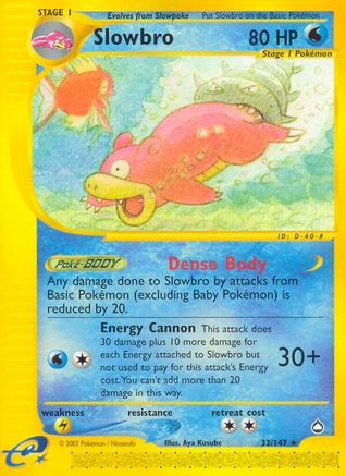 Slowbro (33) - Aquapolis