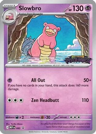Slowbro (Prerelease) (83) Holofoil - Black Star Promos