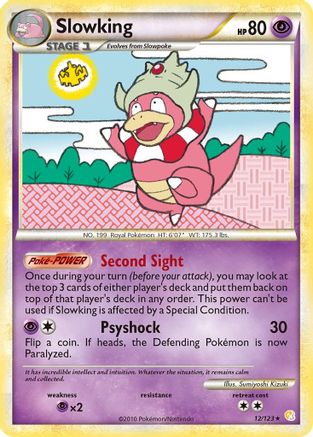 Slowking (12) Holofoil - HeartGold & SoulSilver