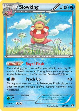 Slowking (21) Reverse Holofoil - BREAKpoint
