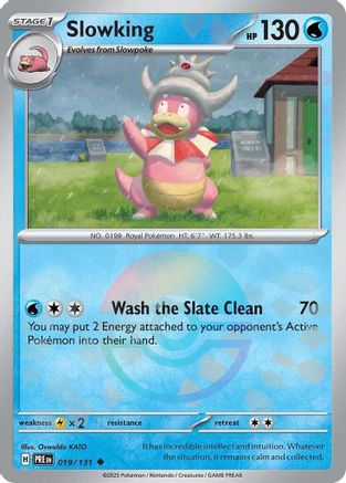 Slowking (Poke Ball Pattern) (19) Reverse Holofoil - Prismatic Evolutions