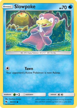 Slowpoke (54) - Lost Thunder
