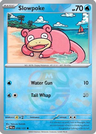 Slowpoke (Master Ball Pattern) (18) Reverse Holofoil - Prismatic Evolutions
