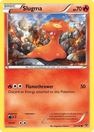 Slugma (20) - XY Base Set