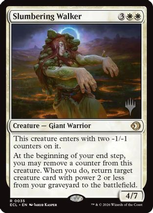 Slumbering Walker (Promo Pack) (035) - Lorwyn Eclipsed