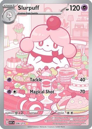 Slurpuff (236) Holofoil - Ascended Heroes