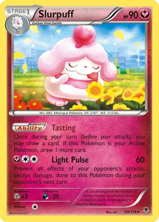 Slurpuff (69) Holofoil - Phantom Forces