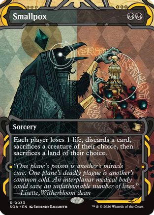 Smallpox (033) Foil - Secrets of Strixhaven: Mystical Archive