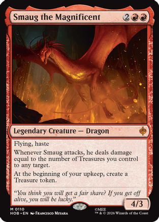 Smaug the Magnificent (110) Foil - The Hobbit