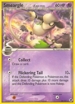 Smeargle (Delta Species) (39) - Dragon Frontiers