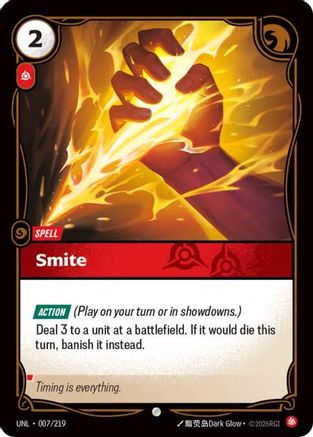 Smite (007) Foil - Unleashed