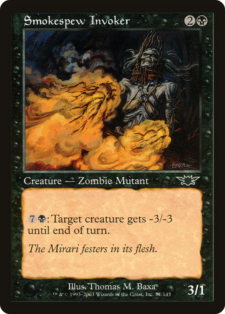 Smokespew Invoker (081) Foil - Legions