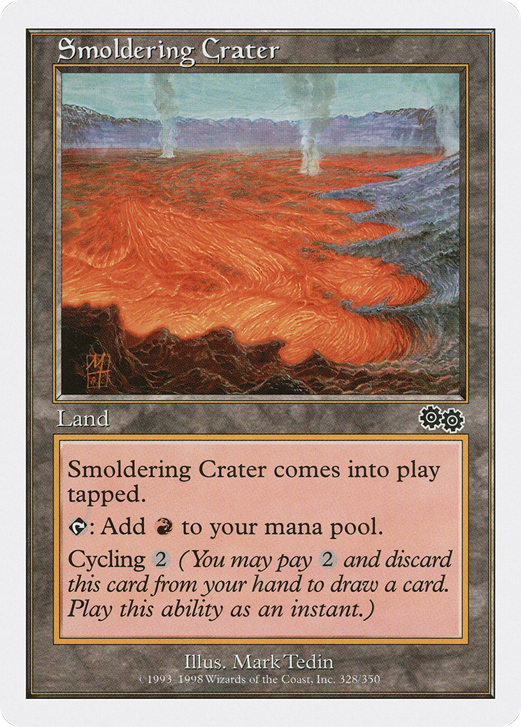 Smoldering Crater (328) - Anthologies