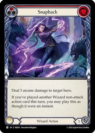 Snapback (Red) (SBZ016) - Silver Age