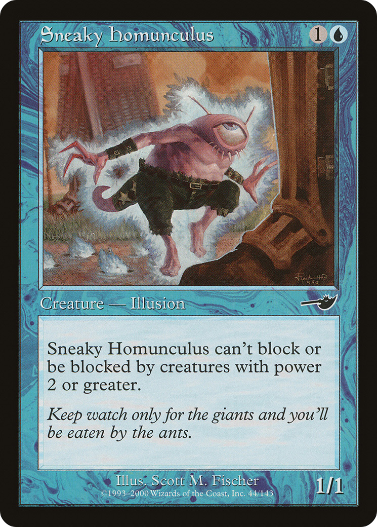 Sneaky Homunculus (044) - Nemesis