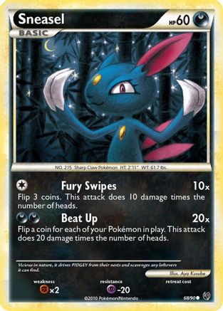 Sneasel (68) - Undaunted
