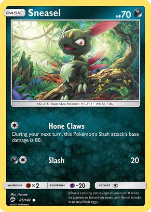 Sneasel (85) - Burning Shadows