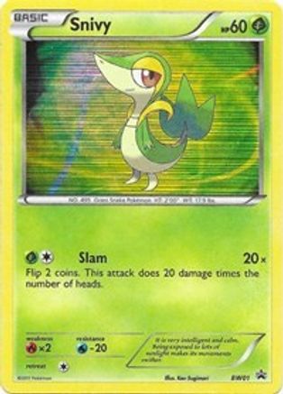 Snivy (BW01) Holofoil - Black Star Promos