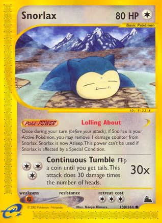 Snorlax (100) - Skyridge