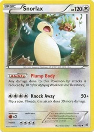 Snorlax (118) - BREAKthrough