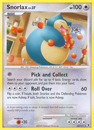 Snorlax (33) - Rising Rivals