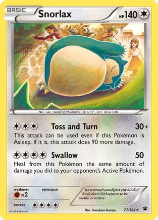 Snorlax (77) - Fates Collide