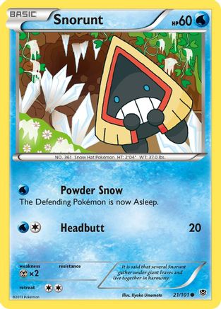Snorunt (21) - Plasma Blast